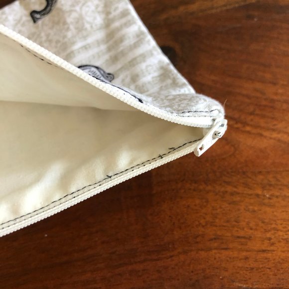 Lot 6 Handmade Zipper pouches bags Vintage Lot A - Picture 11 of 14